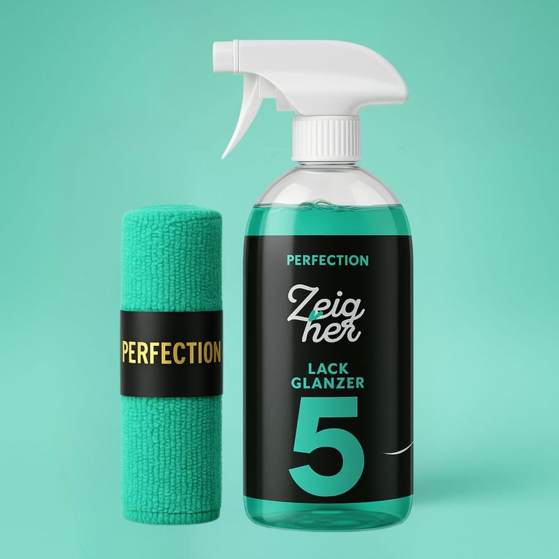 Perfection Lackglänzer Sparset Nr. 5 – Ultimativer Tiefenglanz inkl. Mikrofasertuch