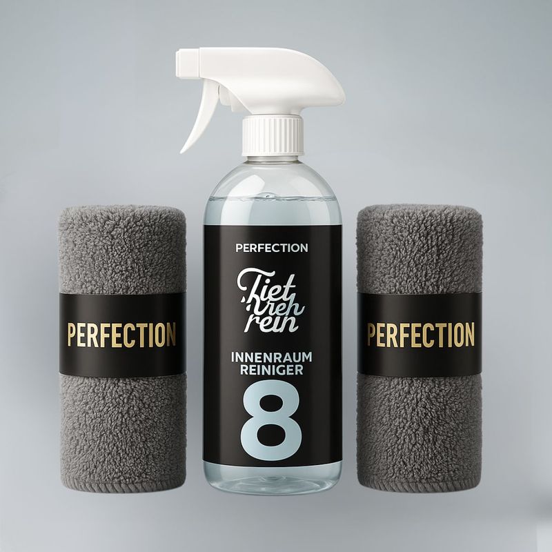 Perfection Innenraumreiniger Sparset Nr. 8 – Frische Sauberkeit inkl. 2 Premium-Mikrofasertüchern