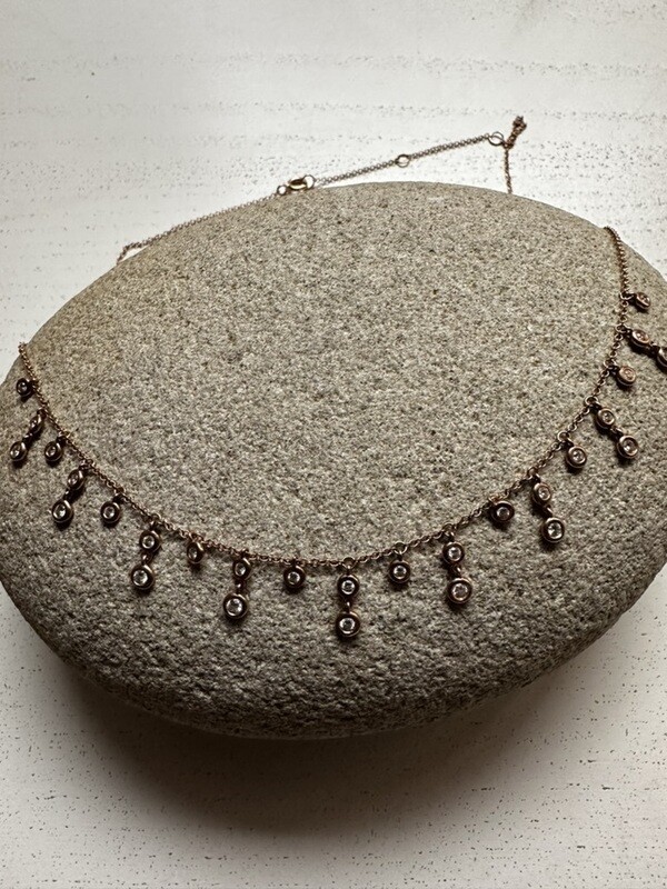 THE 28 DIAMOND SHAKER necklace THE 28 DIAMOND SHAKER necklace