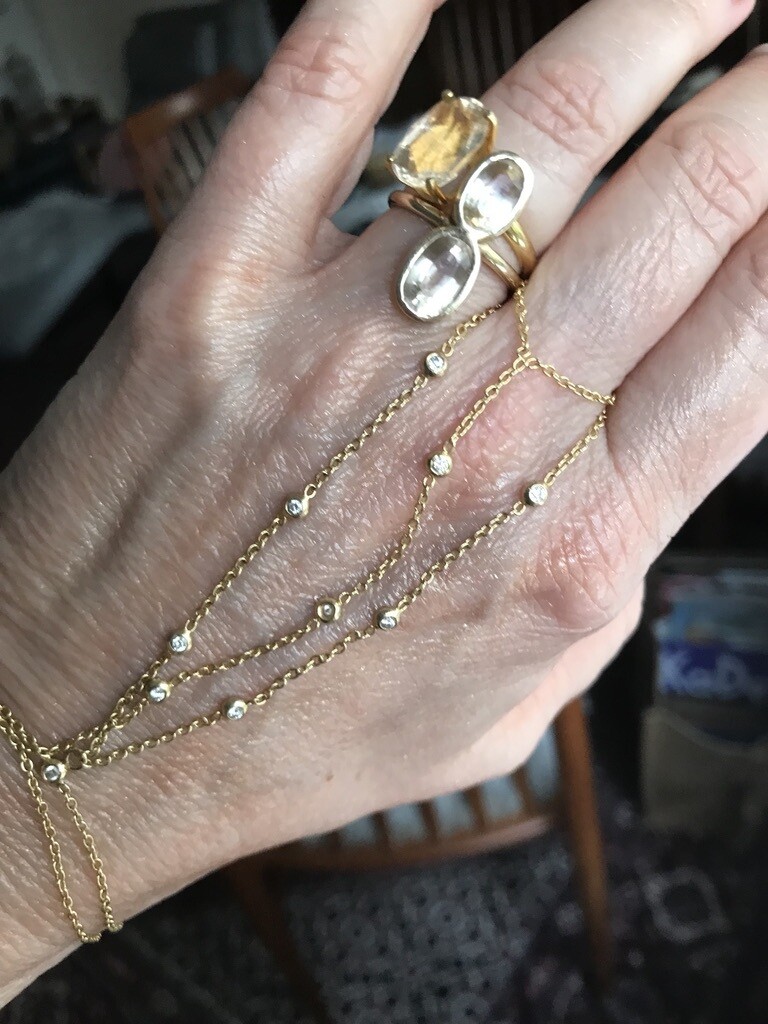 THE CHAMPAGNE CANDY ring