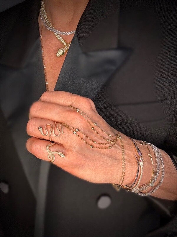 THE COILED SNAKE ring