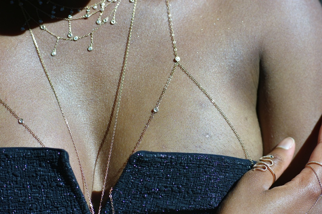 THE 15 DIAMOND SHAKER necklace