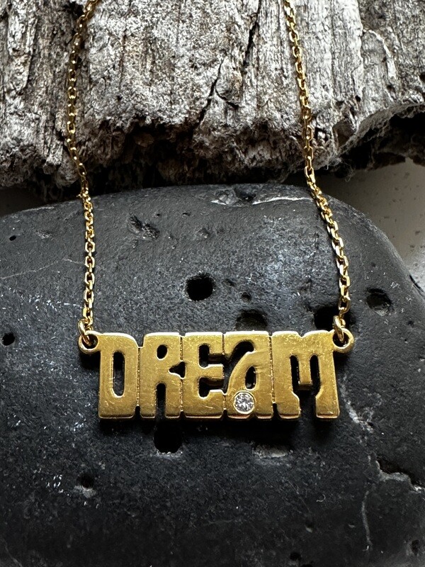 DREAM Gold and Diamond Necklace DREAM Gold and Diamond Necklace