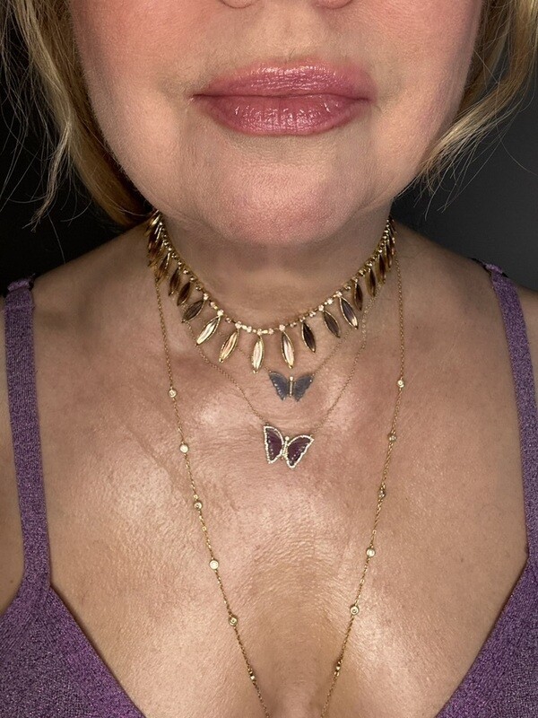THE AMETHYST BUTTERFLY Necklace THE AMETHYST BUTTERFLY Necklace