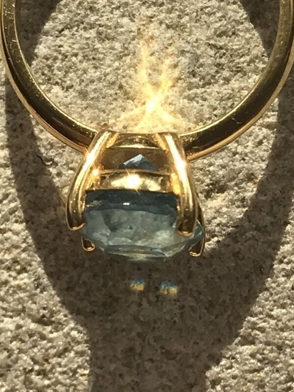 THE AQUAMARINE CANDY Ring
