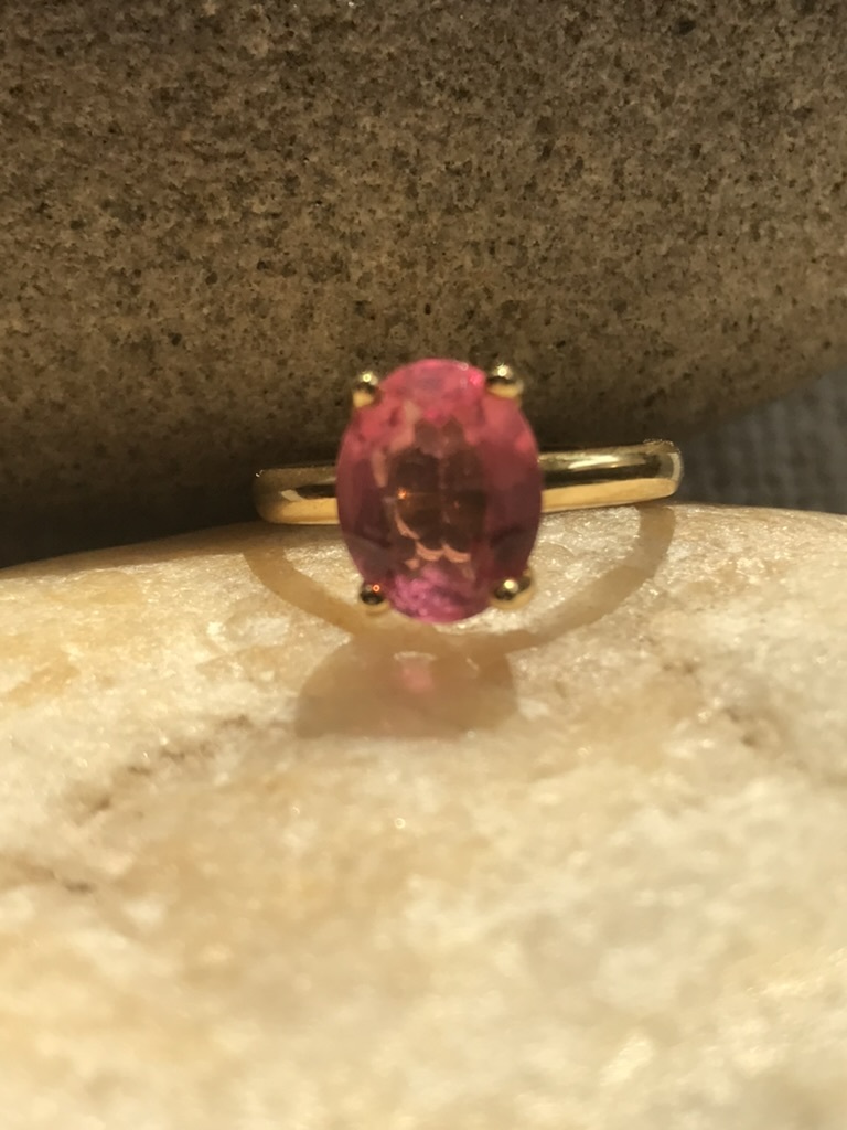 THE PINK CANDY Tourmaline ring
