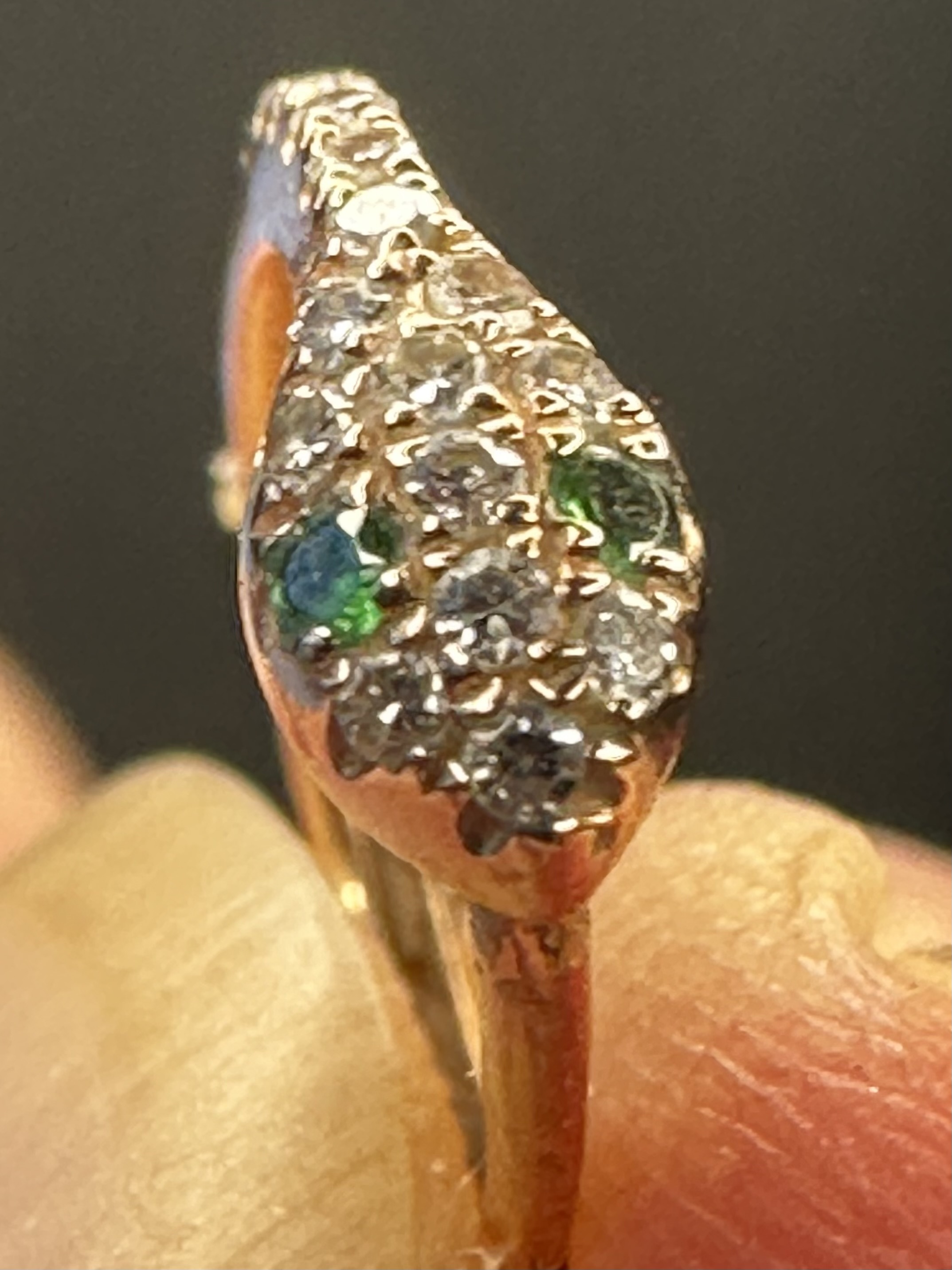 THE DIAMOND SNAKE HUGGIE