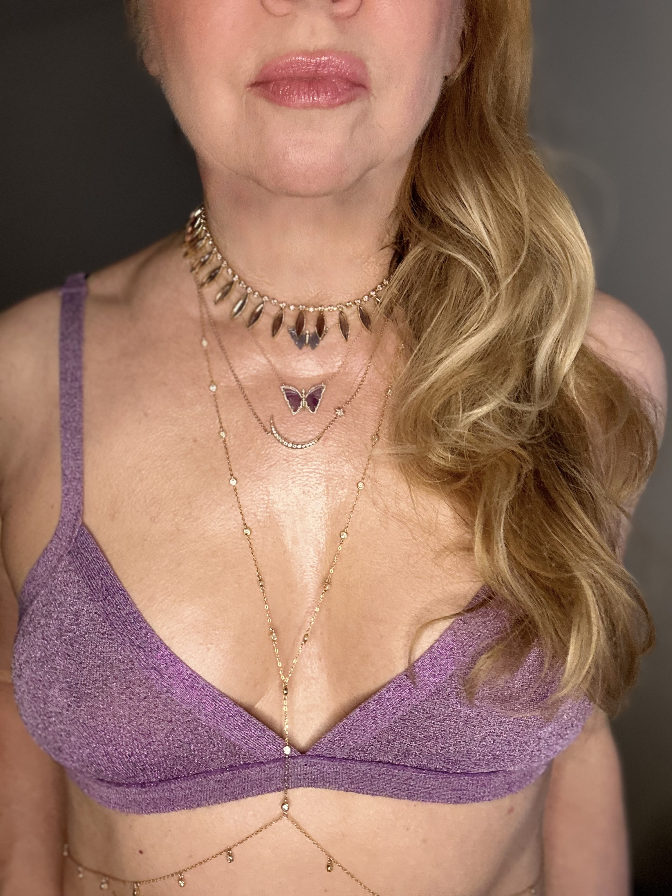 THE CRESCENT MOON + STAR necklace