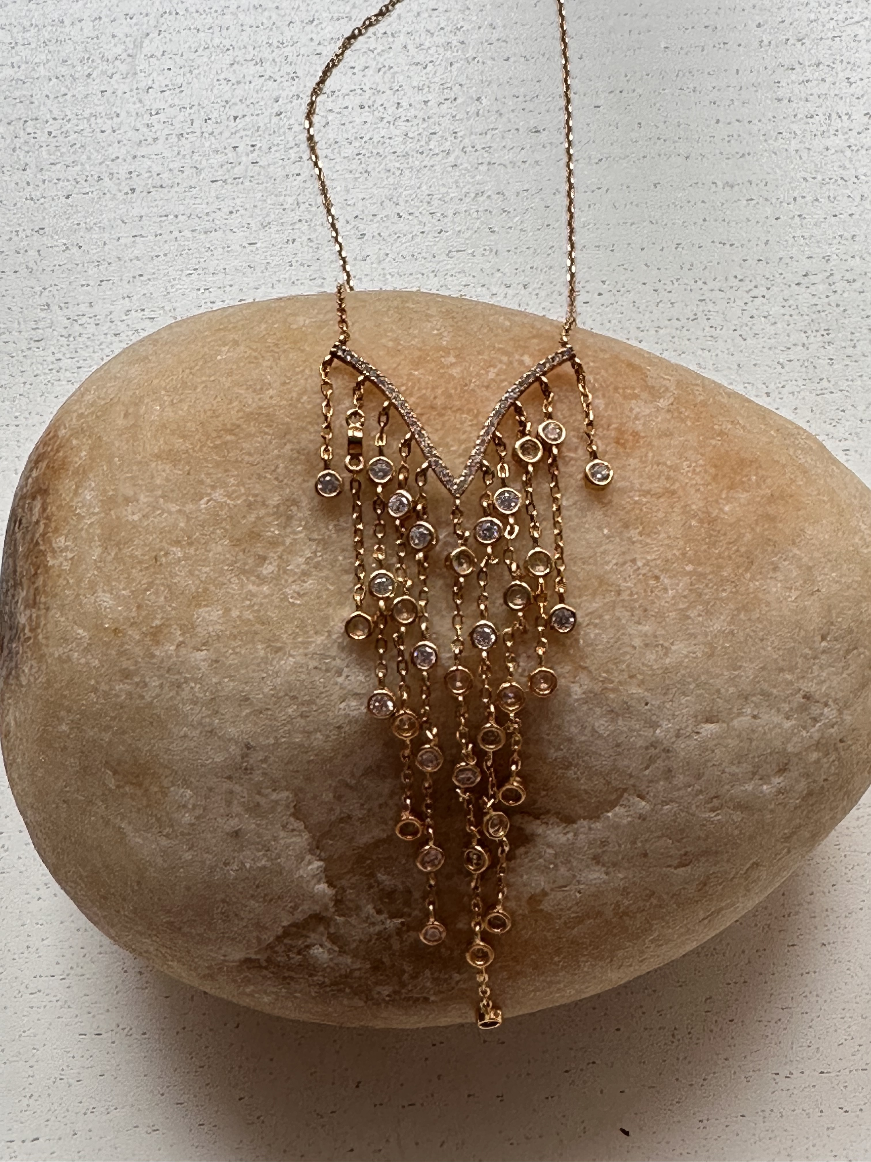 THE LONG DISCO SHAKER necklace