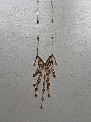 THE LONG DISCO SHAKER necklace