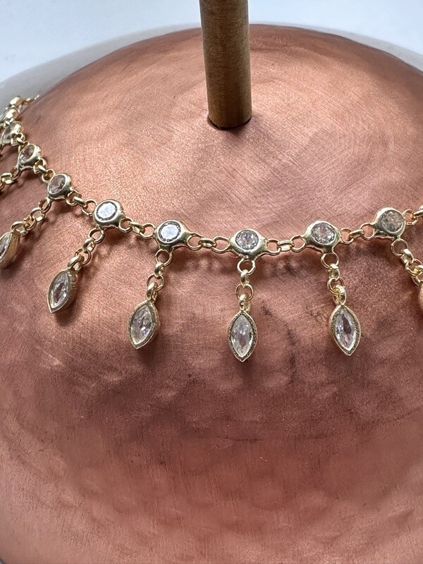 THE 13 OVAL shaker anklet