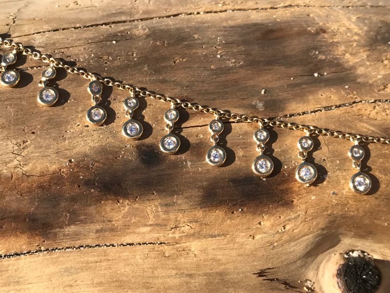 THE 36 Diamond shaker Necklace THE 36 Diamond shaker Necklace
