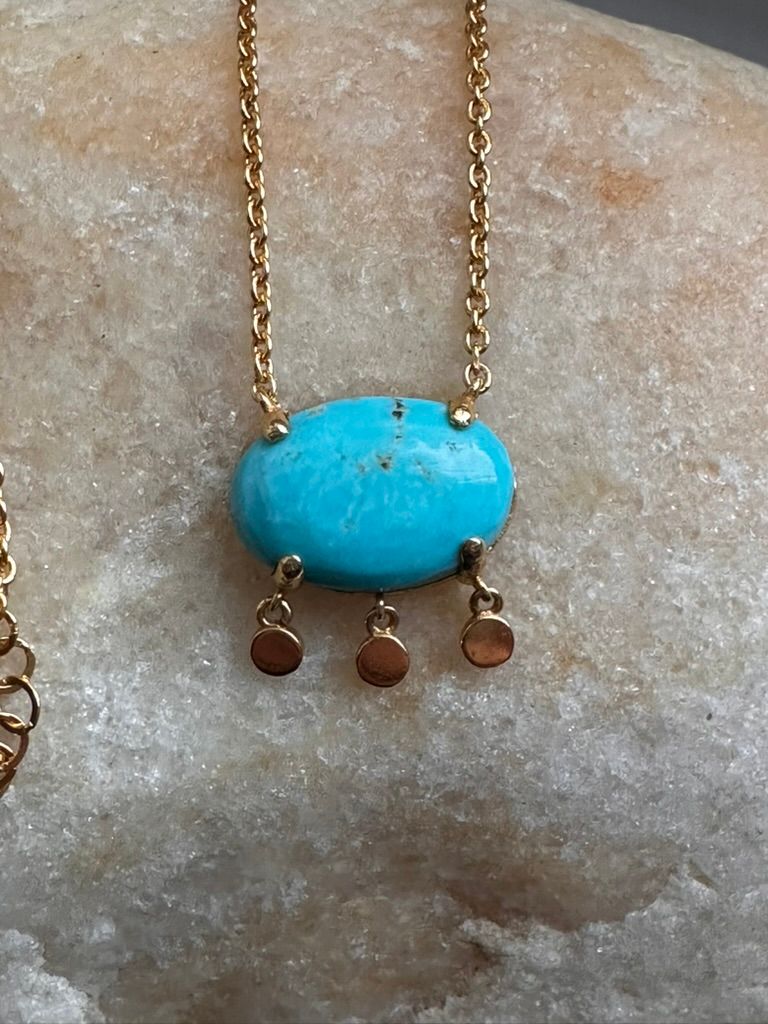 The Turquoise shaker necklace