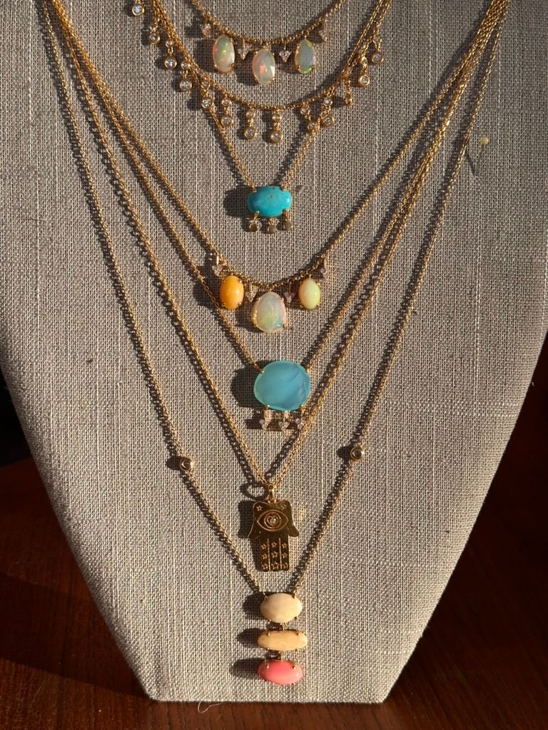 The Turquoise shaker necklace