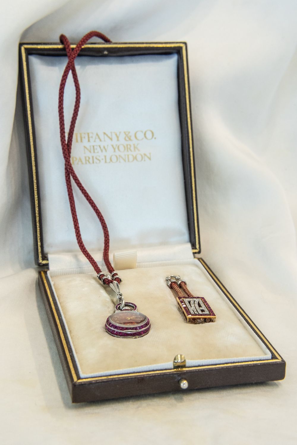 Tiffany &amp; Co. Ruby Pendant Watch