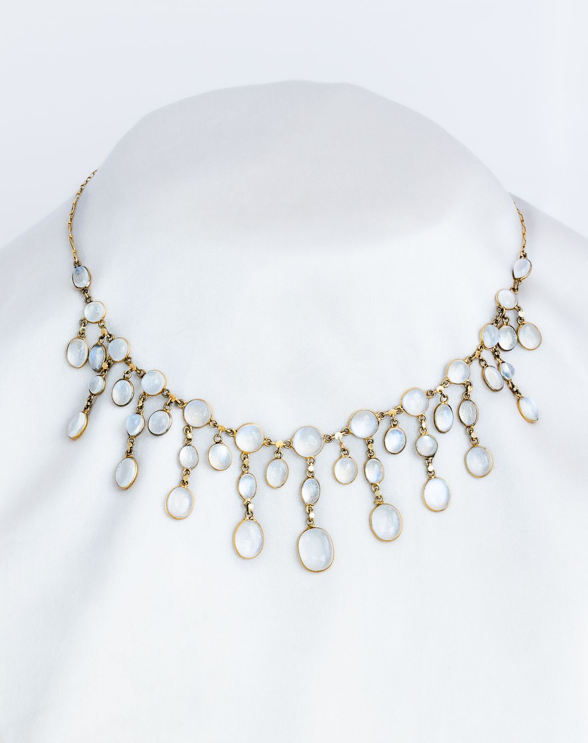 Art Nouveau Moonstone Collar