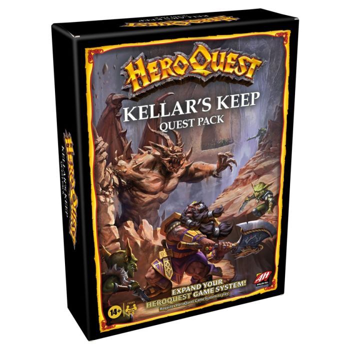 HeroQuest - Kellars Keep Quest Pack Expansion