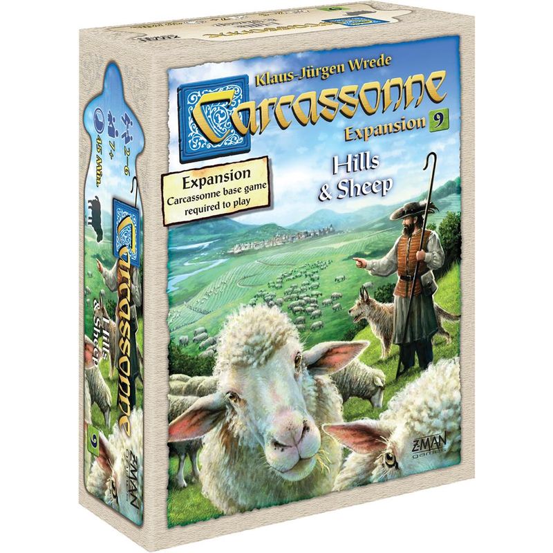 Carcassonne Expansion 9 - Hills and Sheep Expansion