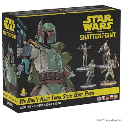 Star Wars Shatterpoint - We Don’t Need Their Scum Unit Pack