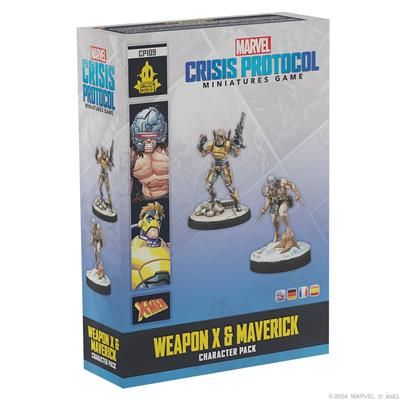 Marvel Crisis Protocol - Weapon X and Maverick
