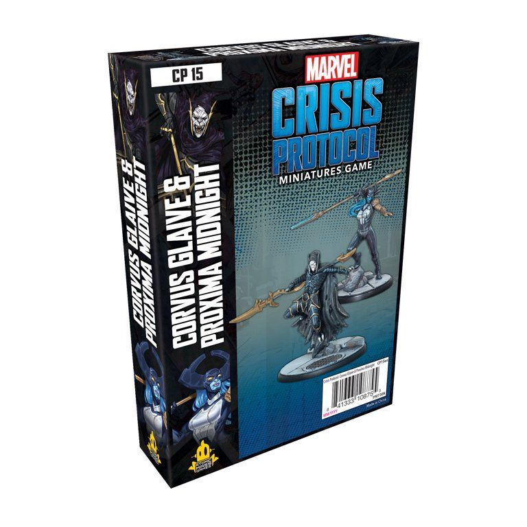 OOP Marvel Crisis Protocol - Corvus Glaive &amp; Proxima Midnight