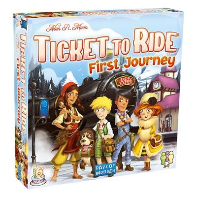 Ticket to Ride First Journey - Europe