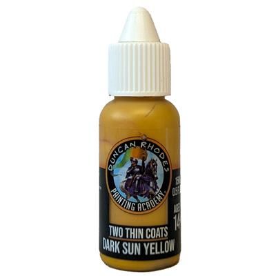 Two Thin Coats -  Dark Sun Yellow