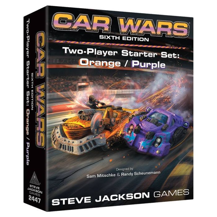 Car Wars 6th Edition 2 Player Starter Set Orange/Purple