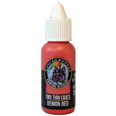 Two Thin Coats -  Demon Red