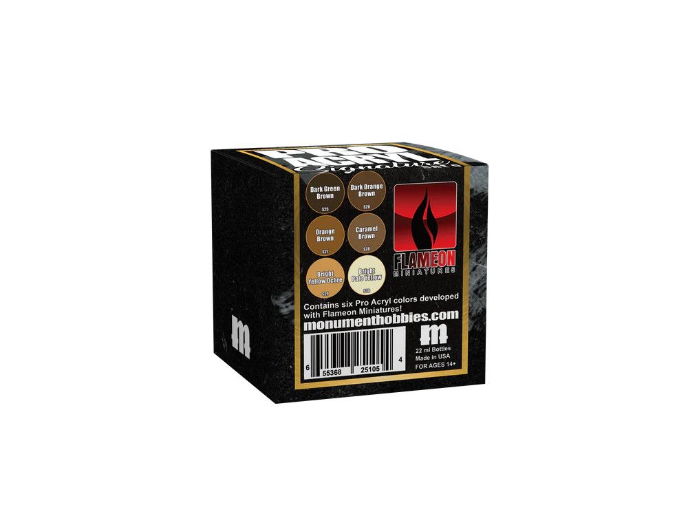 Paint Set - Signature Series 5 Flameon Miniatures