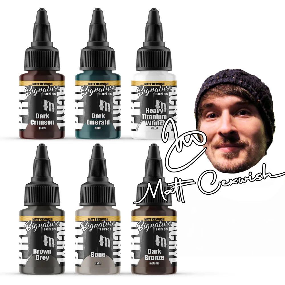 Paint Set - Signature Series 4 Matt Cexwish