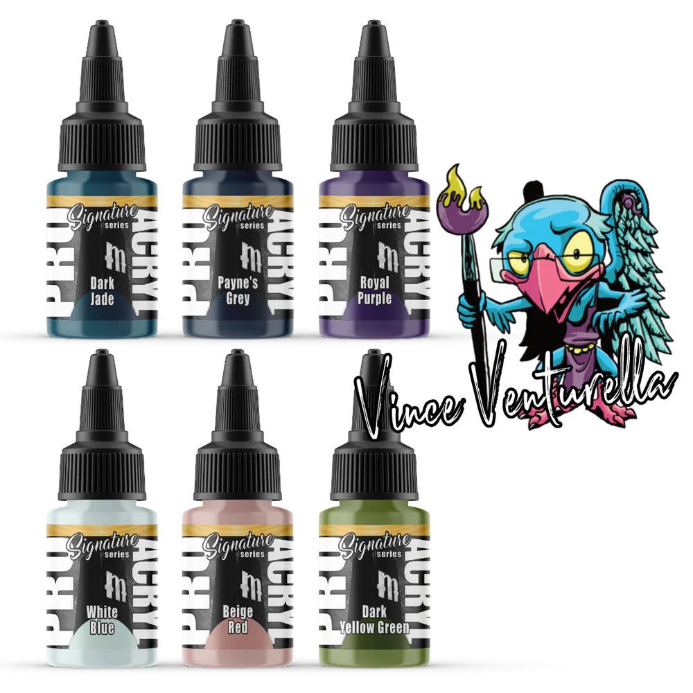 Paint Set - Signature Series 1 Vince Venturella Pro Acryl