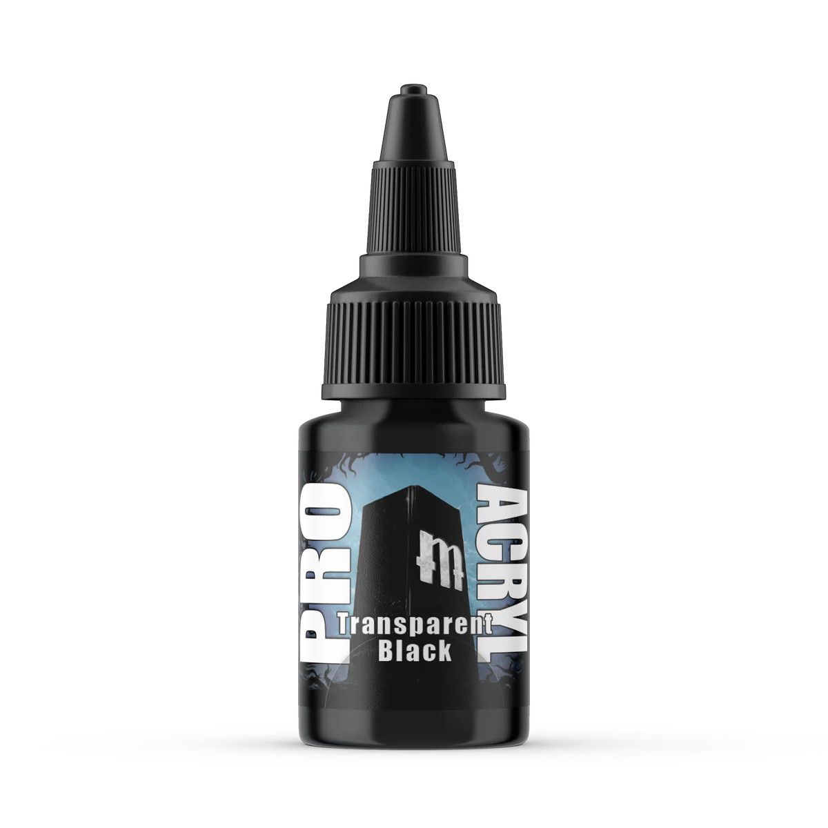 Pro Acryl Transparent Black 22ml