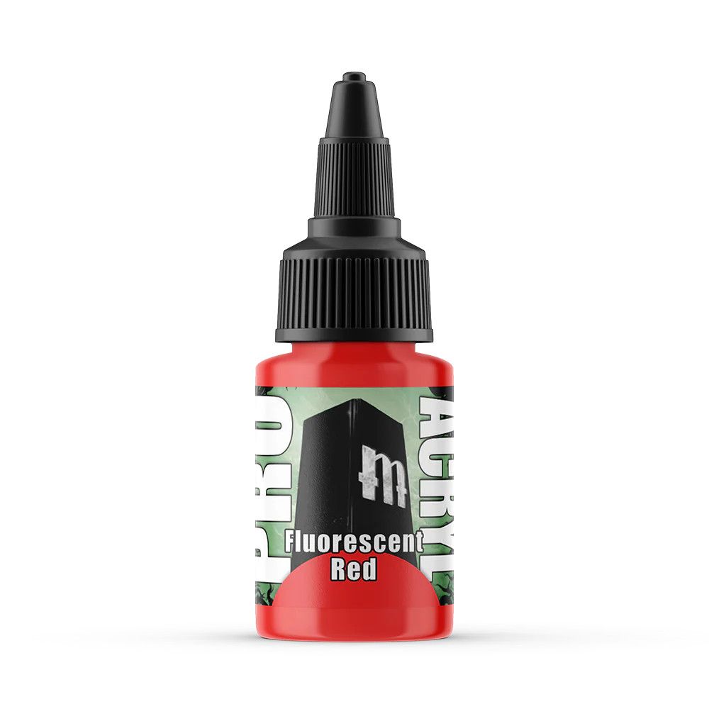 Pro Acryl Fluorescent Red 22ml