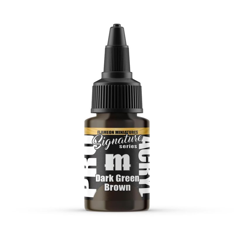 Pro Acryl Dark Green Brown - Flameon 22ml