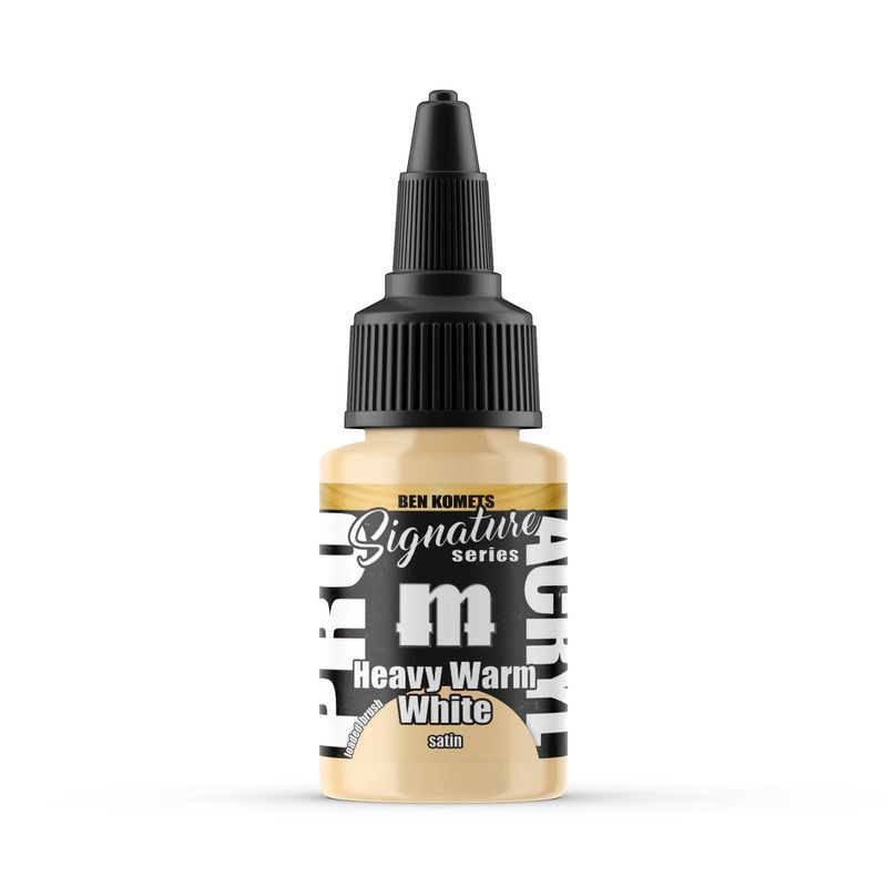 Pro Acryl Heavy Warm White - Ben Komets 22ml