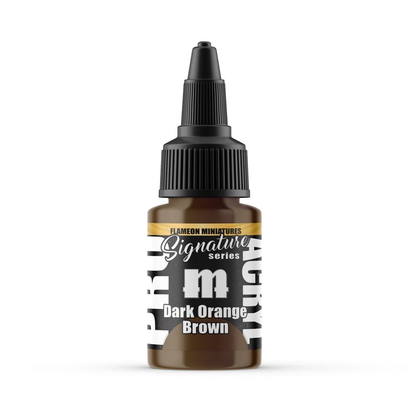 Pro Acryl Dark Orange Brown - Flameon 22ml