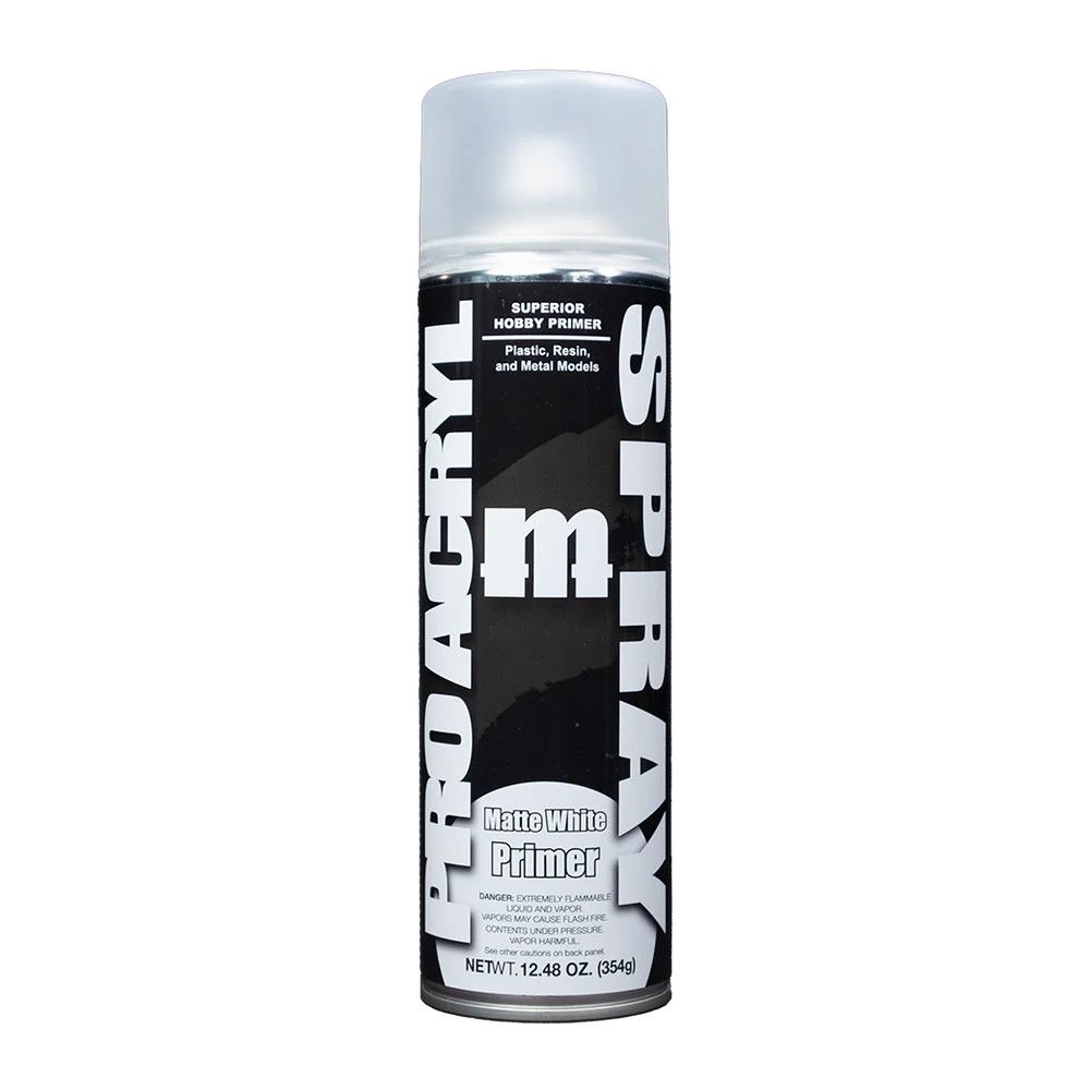 PRO Acryl Spray - Matte White Primer 500ml