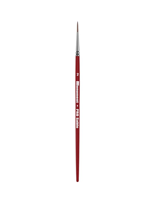 Pro Sable Brush - #2 Pro Acryl