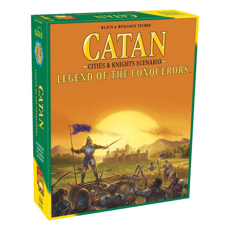 Catan - Legend of the Conquerors Cities &amp; Knights Scenario Expansion
