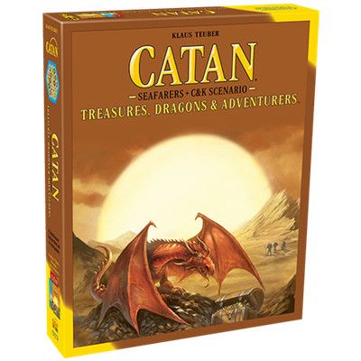 Catan - Treasures, Dragons &amp; Adventurers Scenario Expansion