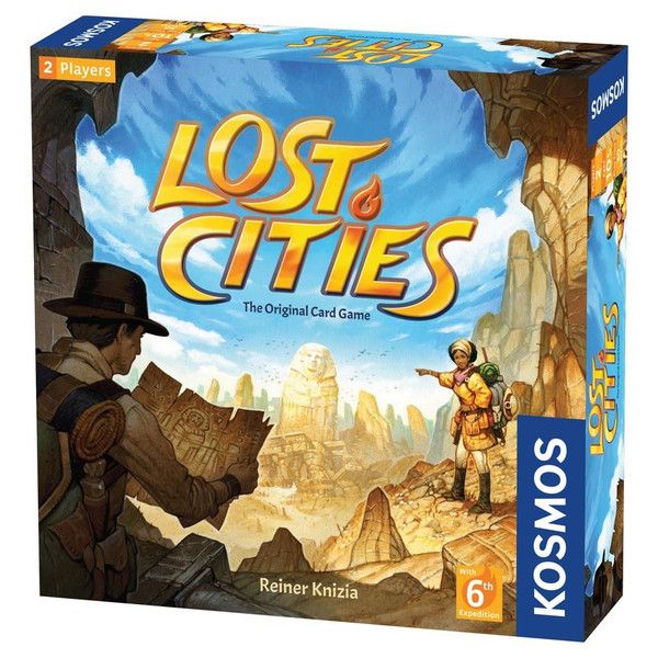 Lost Cities Card Game (with 6th Expedition)