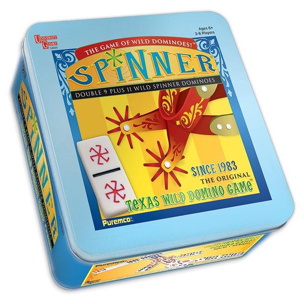 Dominoes Spinner Double 9