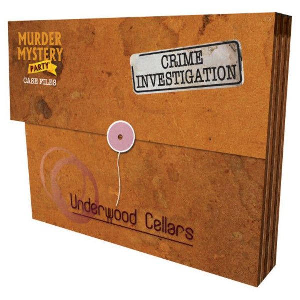Murder Mystery Party Case Files - Underwood Cellars