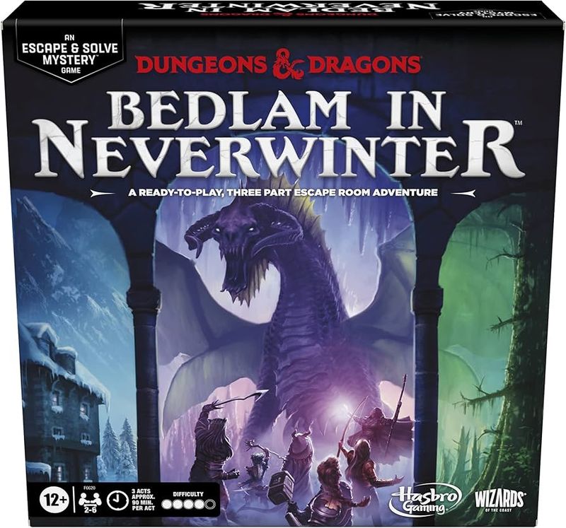 Dungeons and Dragons Bedlam in Neverwinter (Escape and Solve Mystery)