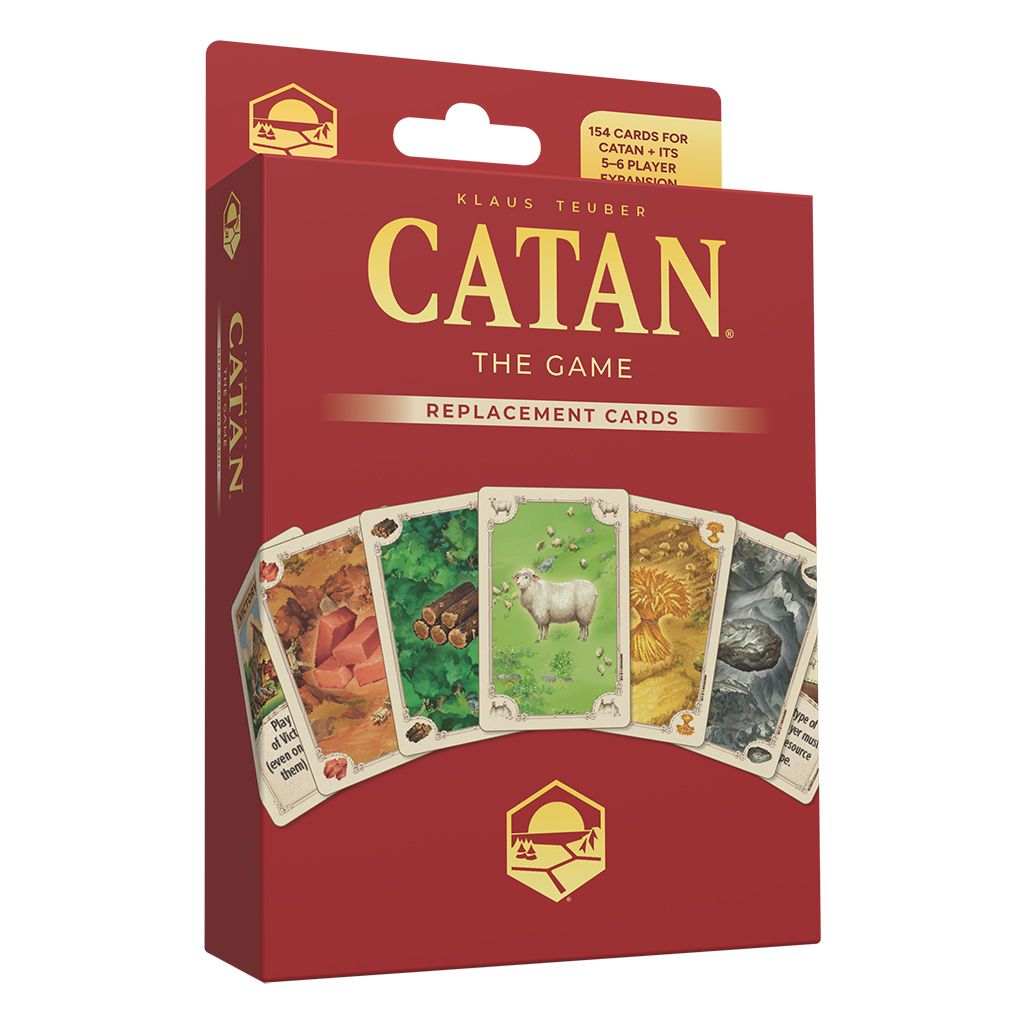 CATAN - Base Game Replacement Card Accessory 2025