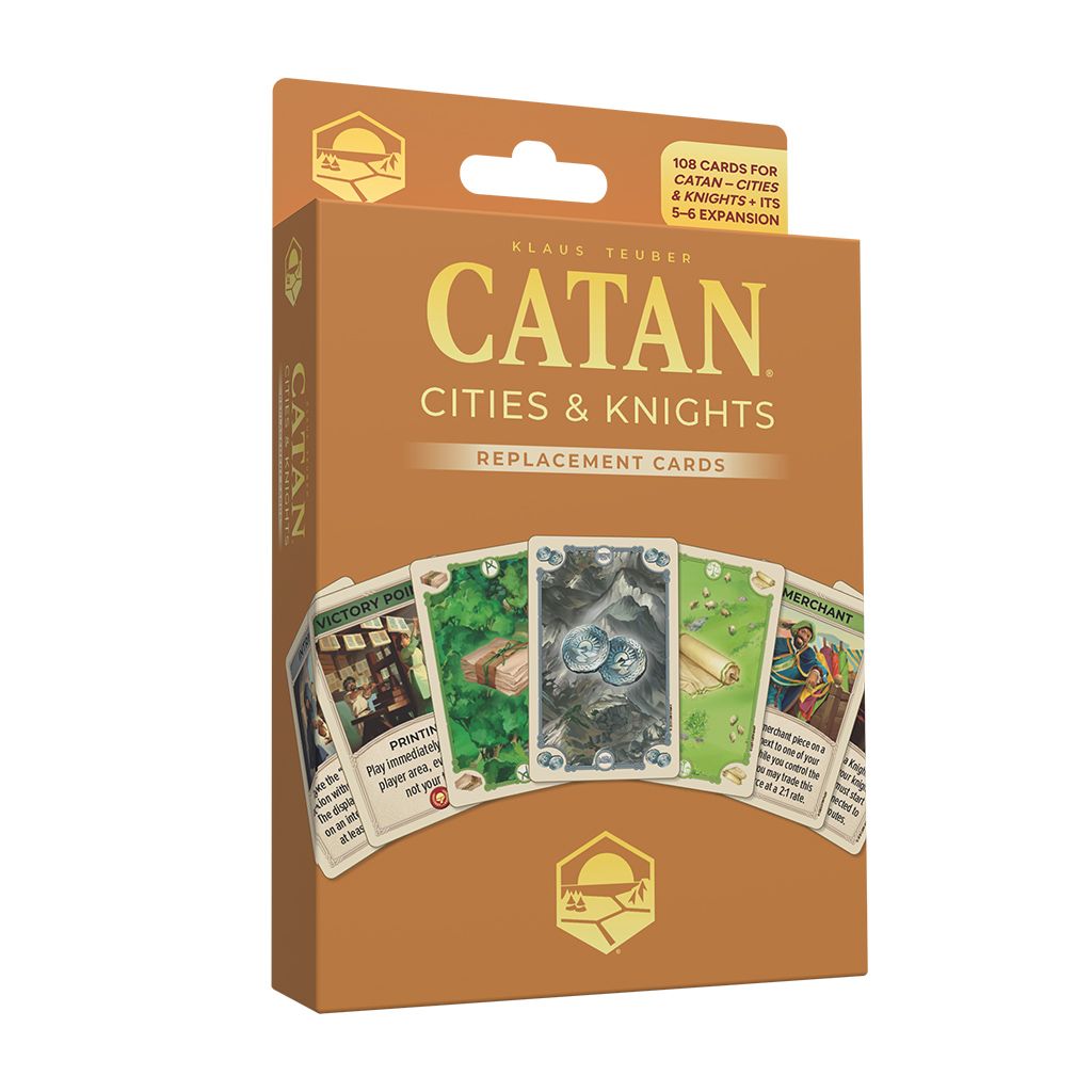 CATAN - Cities and Knights Replacement Card Accessory 2025