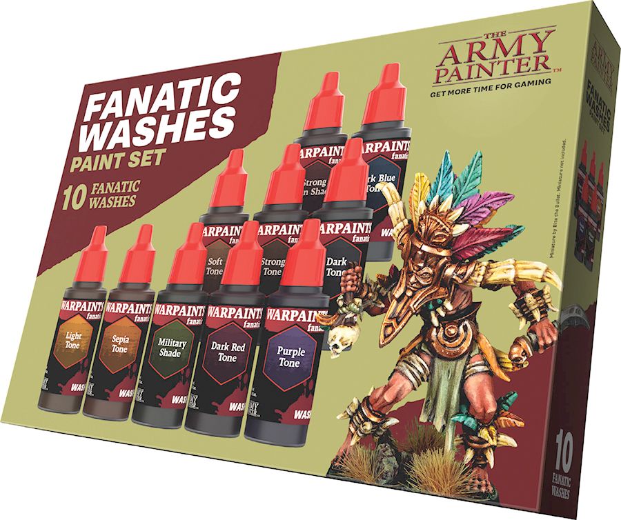 WPF Warpaints Fanatic Washes Paint Set