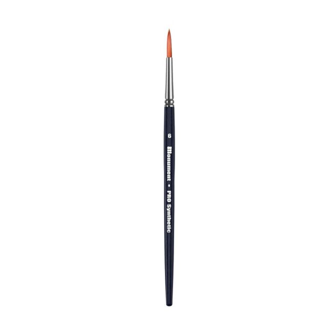 Pro Synthetic Brush - #6 Pro Acryl