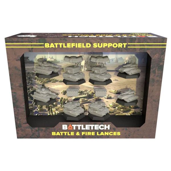 BattleTech Mercenaries Forcepack - Battlefield Support Battle &amp; Fire Lances